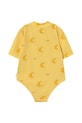 Κοριτσίστικα Ολόσωμο παιδικό μαγιό Tinycottons MIDNIGHT SUN SWIMSUIT SS25.268 κίτρινο