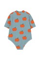 Dziewczynka Tinycottons jednoczęściowy strój kąpielowy dziecięcy APPLES SWIMSUIT SS25.280 niebieski