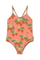 Ολόσωμο παιδικό μαγιό Tinycottons STRAWBERRIES SWIMSUIT SS25.291 ροζ SS25