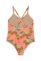 Κοριτσίστικα Ολόσωμο παιδικό μαγιό Tinycottons STRAWBERRIES SWIMSUIT SS25.291 ροζ