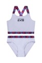Converse costum de baie pentru copii din două piese moale violet 4CD419