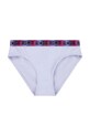 Fete Converse costum de baie pentru copii din două piese 4CD419 violet