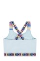 Converse costum de baie pentru copii din două piese 4CD419 albastru