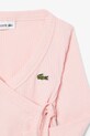 Fete Lacoste set de bumbac pentru bebelusi 4J8406 portocaliu