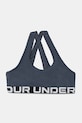 Under Armour sutien fete Crossback Bra moale albastru 1390066