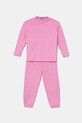 United Colors of Benetton piżama bawełniana dziecięca nadruk różowy 30960P08D.G.G.Seasonal