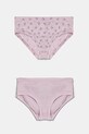 United Colors of Benetton figi dziecięce 2-pack wzorzyste różowy 33R00S02H.G.Seasonal