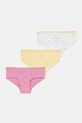 United Colors of Benetton chiloți copii 3-pack Planet friendly roz 319X0S02G.G.Seasonal