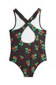 Mini Rodini costum de baie dintr-o bucată pentru copii Lingonberries 2528010199 negru SS25