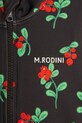Суцільний дитячий купальник Mini Rodini Lingonberries чорний 2528010299
