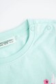 Dievča Detské bavlnené pyžamo Coccodrillo WC5448201PJS tyrkysová