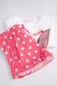 Coccodrillo pijamale de bumbac pentru copii WC5448203PJS roz