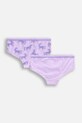 Coccodrillo gyerek bugyi 2 db WC5406505PAN lila SS25