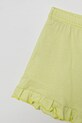 Fete United Colors of Benetton pijamale de bumbac pentru copii 2-pack 30960P08C.G.Seasonal alb