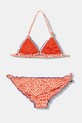 United Colors of Benetton costum de baie pentru copii din două piese 3MVQ0K02S.G.Seasonal portocaliu SS25