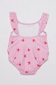 United Colors of Benetton costum de baie dintr-o bucată pentru bebeluși 3IGW0I00S.W.Seasonal roz SS25