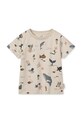 Liewood pijama copii Ilford Printed Pyjamas Set LW19855 bej SS25