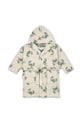 Pamučni kućni ogrtač za bebe Liewood Lilana Yarn Dyed Bathrobe LW20018 bež SS25