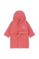 Konges Sløjd accapatoio di cotone bambino/a TERRY BATHROBE EMBROIDERY GOTS KS102808 arancione SS25