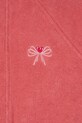 Konges Sløjd accapatoio di cotone bambino/a TERRY BATHROBE EMBROIDERY GOTS arancione KS102808