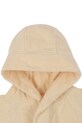 Dječaci Pamučni kućni ogrtač za bebe Konges Sløjd TERRY BATHROBE EMBROIDERY GOTS KS103319 bež