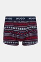 Boxerky HUGO 3-pack 50532550 námořnická modř AA00