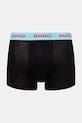 Abbigliamento HUGO boxer pacco da 3 TRUNK TRIPLET PACK 50532611 nero