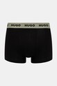 HUGO boxeralsó 3 db 50532611 fekete SS25
