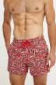 Plavkové šortky Vilebrequin MOORISE červená MSOBF124