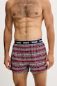 Oblačila Bombažne boksarice HUGO 3-pack WOVEN BOXER TRIPLET 50532565 črna