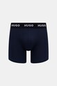 HUGO μποξεράκι Ανδρικό βαμβακερό με ελαστάν BOXERBR TRIPLET PACK 3-pack 50532613 γκρί SS26