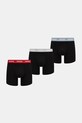 Боксери HUGO 3-pack трикотаж чорний 50532613