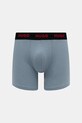 Odzież HUGO bokserki męskie bawełniane z elastanem BOXERBR TRIPLET PACK 3-pack 50532613 czarny