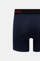 HUGO bokserki męskie bawełniane z elastanem BOXERBR TRIPLET PACK 3-pack 50532613 czarny