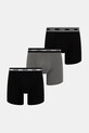 HUGO bokserki męskie bawełniane z elastanem BOXERBR TRIPL PLANET szary 50534694
