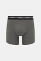 Odzież HUGO bokserki męskie bawełniane z elastanem BOXERBR TRIPL PLANET 50534694 szary