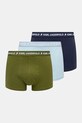 Боксери Karl Lagerfeld 3-pack трикотаж темно-синій A1M47017