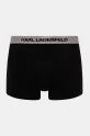 Karl Lagerfeld boxer pacco da 3 blu A1M47020