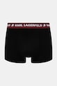 Karl Lagerfeld boxeri 3-pack negru A1M47021