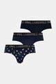 Karl Lagerfeld slip 3-pack slipuri negru A1M47043