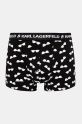 Boxerky Karl Lagerfeld 3-pak A1M47083 čierna SS25