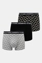 Karl Lagerfeld boxeri 3-pack cu modele negru A1M47086