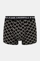 Karl Lagerfeld boxeri 3-pack A1M47086 negru SS25