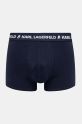 Boxerky Karl Lagerfeld 3-pak A1M47151 tmavomodrá SS25