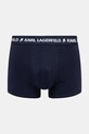 Boxerky Karl Lagerfeld 3-pak tmavomodrá A1M47151