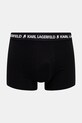 Karl Lagerfeld boxeri 3-pack A1M47151 negru SS25