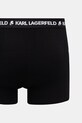 Abbigliamento Karl Lagerfeld boxer pacco da 3 A1M47151 nero