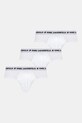 Karl Lagerfeld slip 3-pack uni alb A1M47152