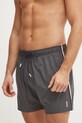 Plavkové šortky BOSS Planet friendly šedá 50528291