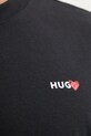 Mikina s kapucňou HUGO 50532027 čierna